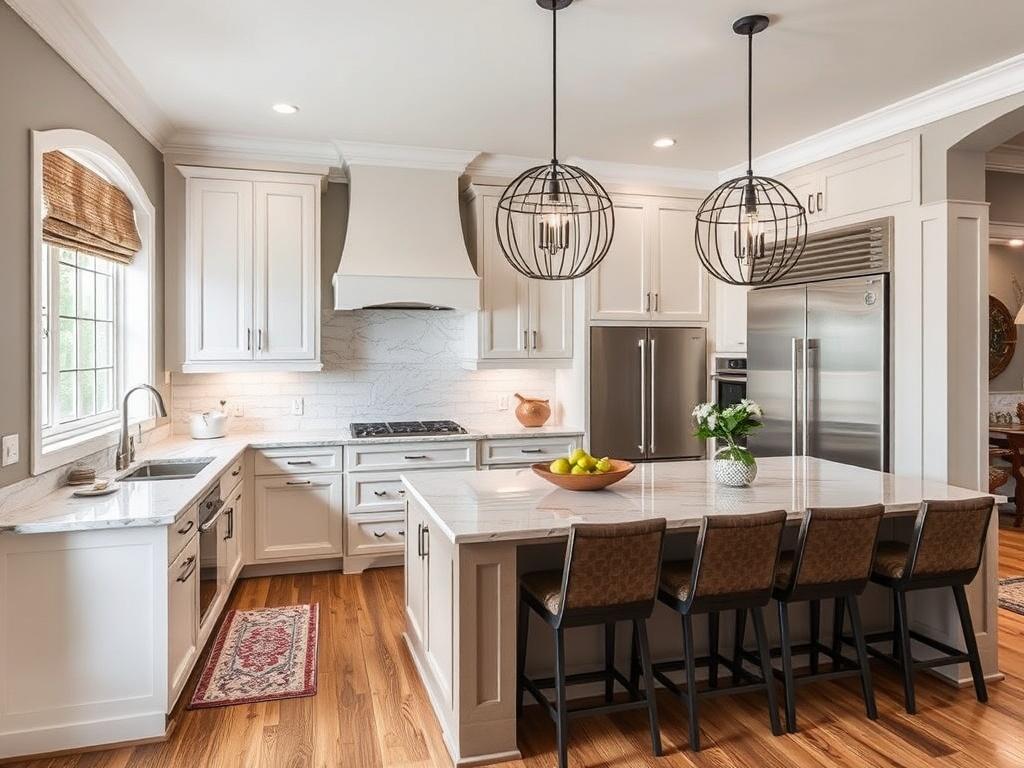 custom kitchen designфото