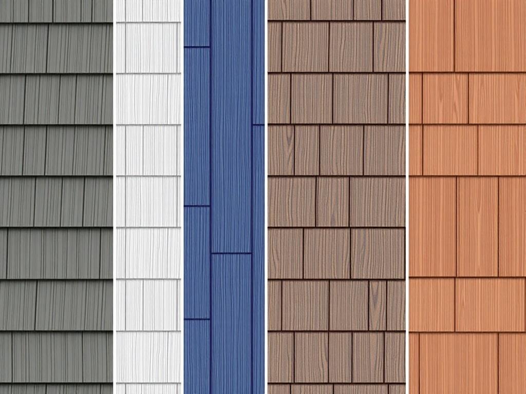 Types of siding Types of sidingфото