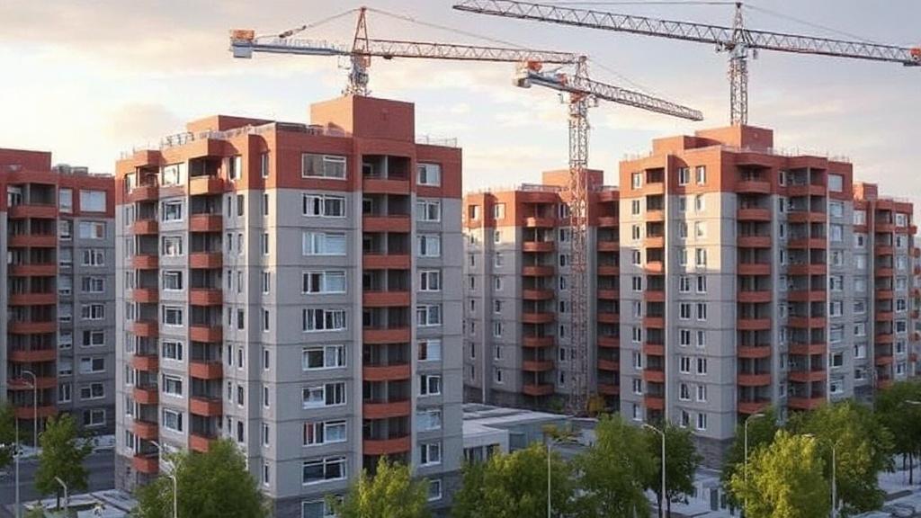 Housing in the buildings under construction in Saint Petersburg. Housing in the buildings under construction in Saint Petersburg.фото