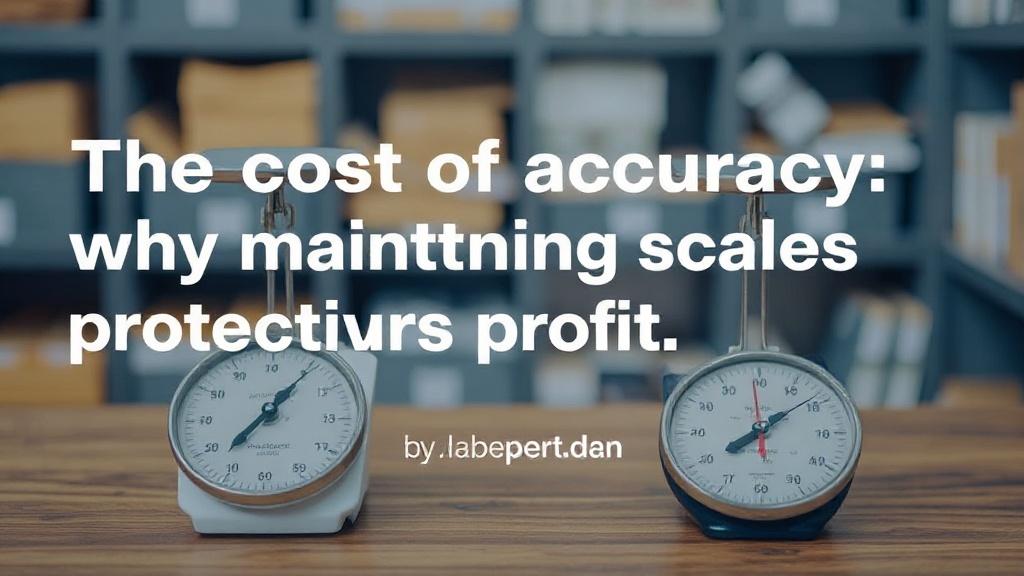 The cost of accuracy: Why maintaining scales protects profit, not a drain on the budget. The cost of accuracy: Why maintaining scales protects profit, not a drain on the budget.фото