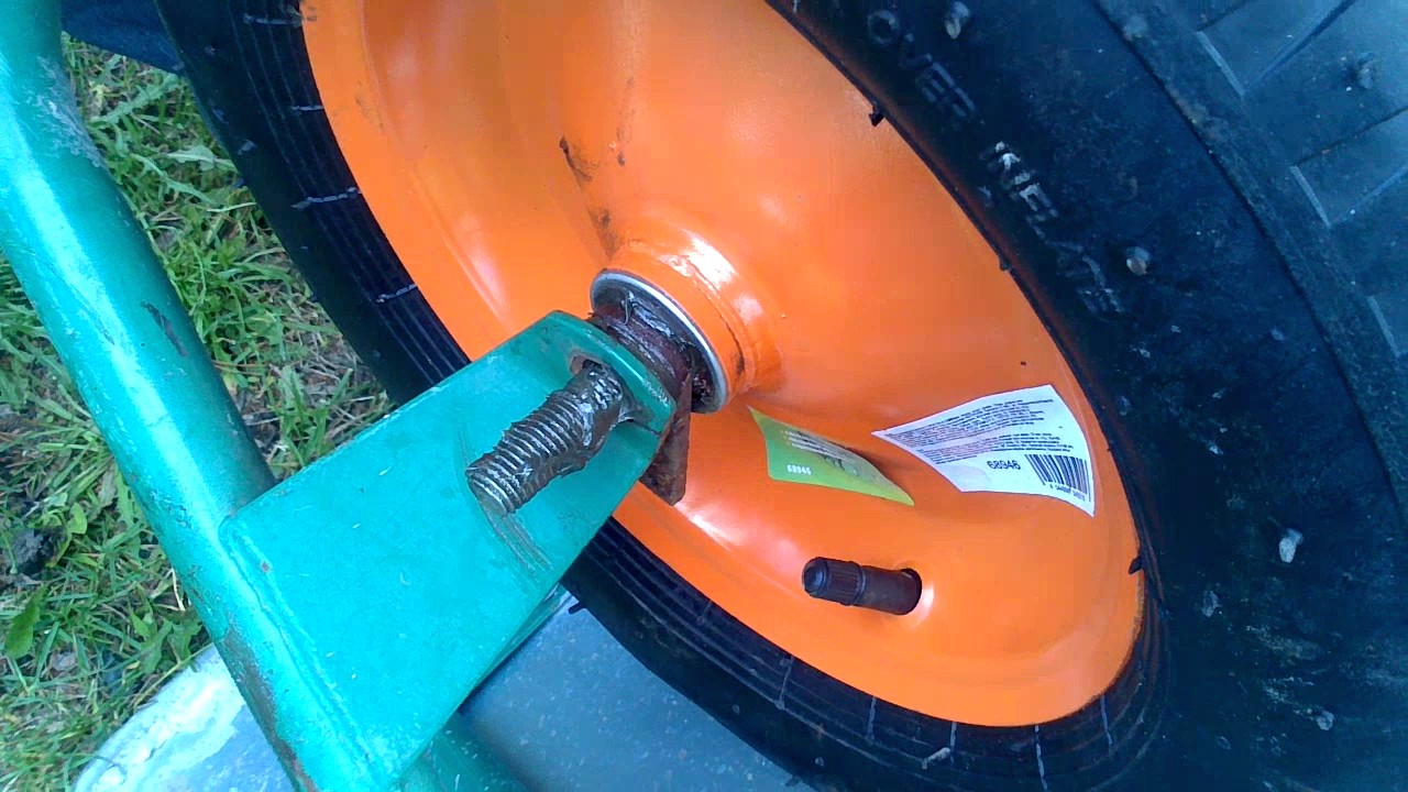 Как заменить колёса на тележке? | Новости строительства