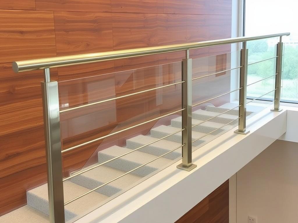 stainless steel railingsфото