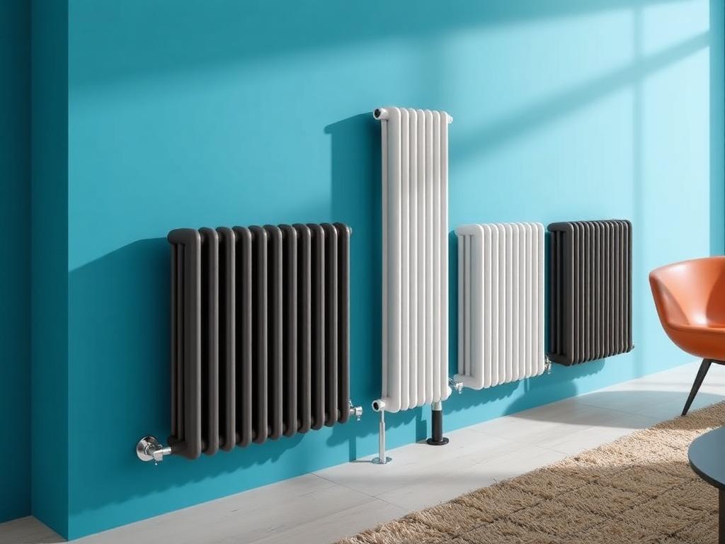 Modern tubular radiatorsфото