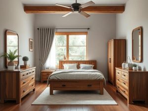 Мебель из массива для спальни: натуральное тепло и долговечность в вашем интерьере