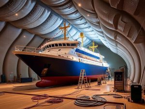 Тишина в море: как выбрать звукоизоляционные материалы для морских судов