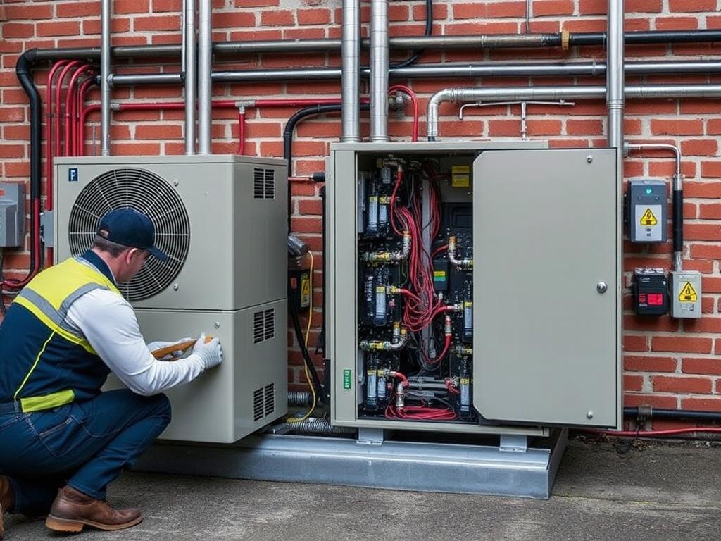 Multi split system maintenanceфото